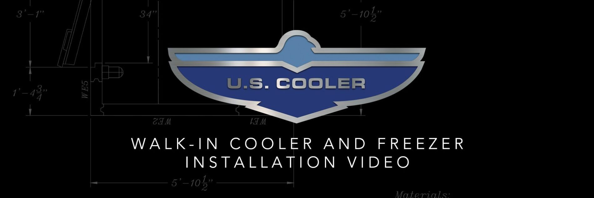 Installation Guide U.S. Cooler Walkins