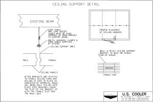 Ceiling Support Detail